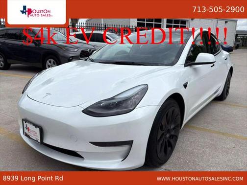 2022 Tesla Model 3 Standard Range
