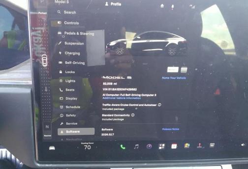 Gray 2021 Tesla Model S Long Range