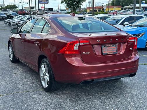 Red 2015 Volvo S60 T5 Premier