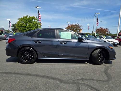 Meteorite Gray Metallic 2023 Honda Civic