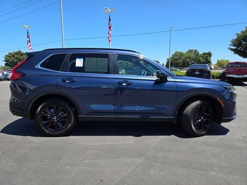 Canyon River Blue Metallic 2025 Honda CR-V Hybrid
