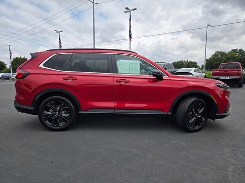 Radiant Red Metallic 2024 Honda CR-V Hybrid