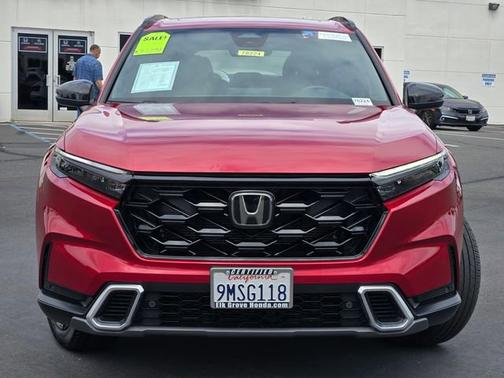Radiant Red Metallic 2024 Honda CR-V Hybrid
