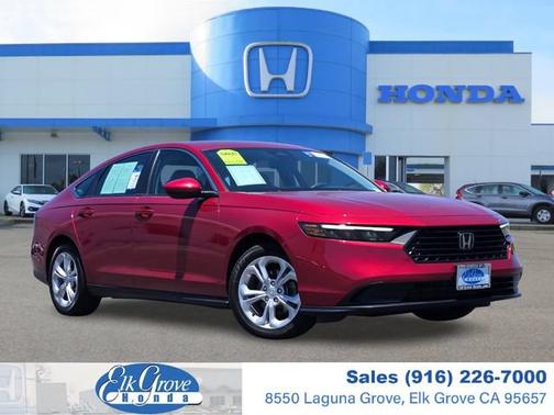 Radiant Red Metallic 2024 Honda Accord