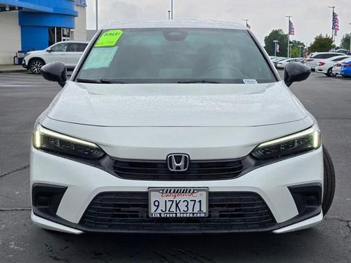 Platinum White Pearl 2024 Honda Civic