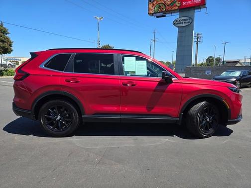 Radiant Red Metallic 2025 Honda CR-V Hybrid