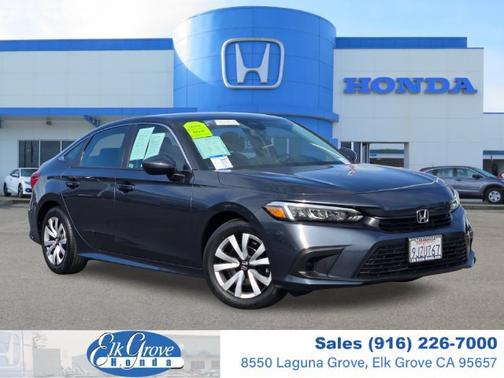 Meteorite Gray Metallic 2024 Honda Civic