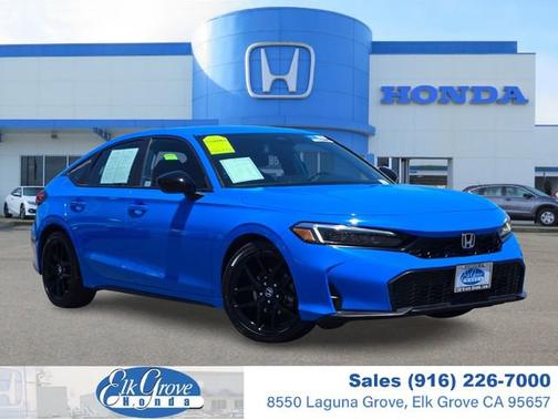 Boost Blue Pearl 2025 Honda Civic