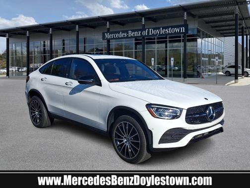 Polar White 2022 Mercedes-Benz GLC 300 4MATIC Coupe