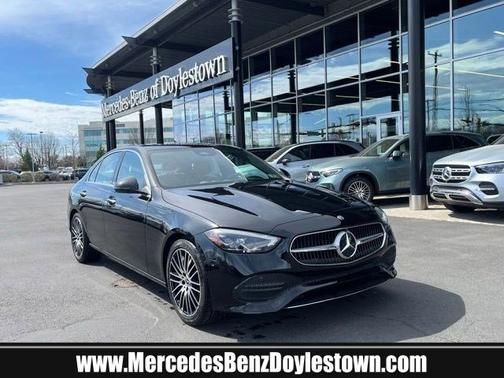 Black 2023 Mercedes-Benz C-Class C 300 4MATIC