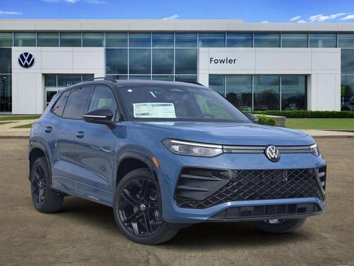 Monterey Blue 2026 Volkswagen Tiguan 2.0T SE R-Line Black SUV