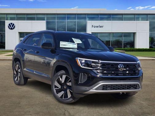 Deep Black Pearl Effect 2026 Volkswagen Atlas Cross Sport 2.0T SE W/TECHNOLOGY SUV