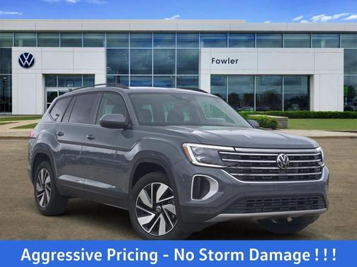 Pure Gray 2026 Volkswagen Atlas 2.0T SE W/TECHNOLOGY