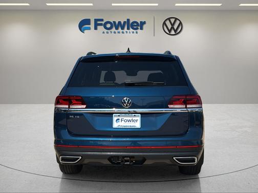 Tourmaline Blue Metallic 2022 Volkswagen Atlas 3.6L SE w/Technology