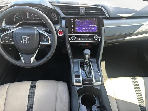 Black 2018 Honda Civic EX