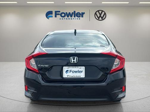 Black 2018 Honda Civic EX