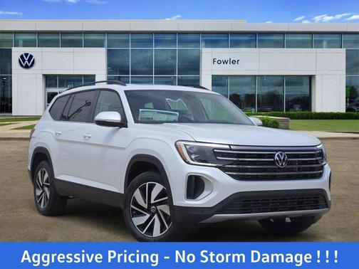 White 2026 Volkswagen Atlas 2.0T SE W/TECHNOLOGY