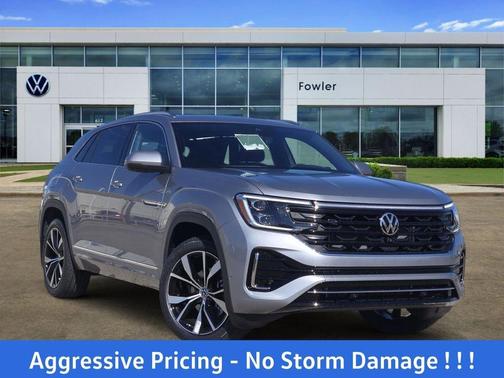 Silver 2026 Volkswagen Atlas Cross Sport 2.0T SEL Premium R-Line