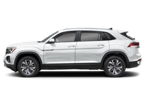 Pure White 2025 Volkswagen Atlas Cross Sport 2.0T SE w/Technology