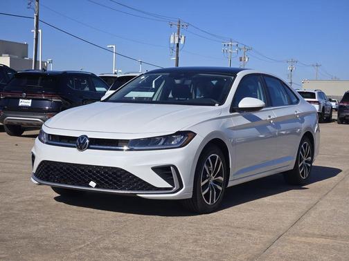 Opal White Pearl 2026 Volkswagen Jetta 1.5T SE