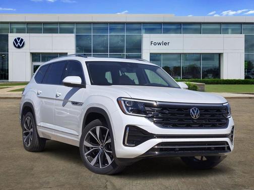 Opal White Pearl 2026 Volkswagen Atlas 2.0T SEL Premium R-Line