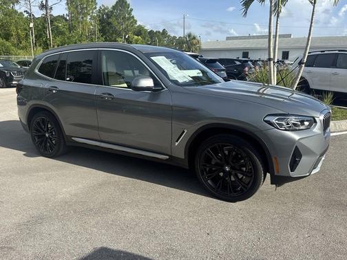 Skyscraper Grey Metallic 2024 BMW X3 sDrive30i