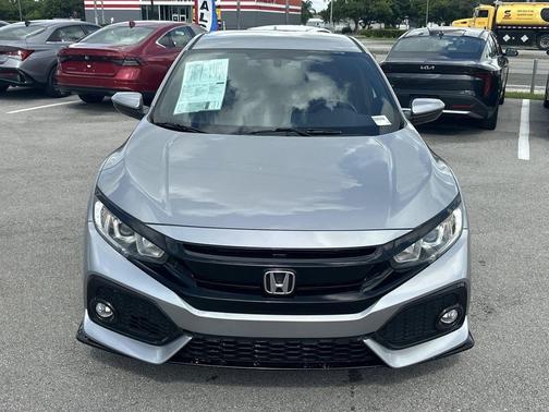 Lunar Silver Metallic 2018 Honda Civic Sport