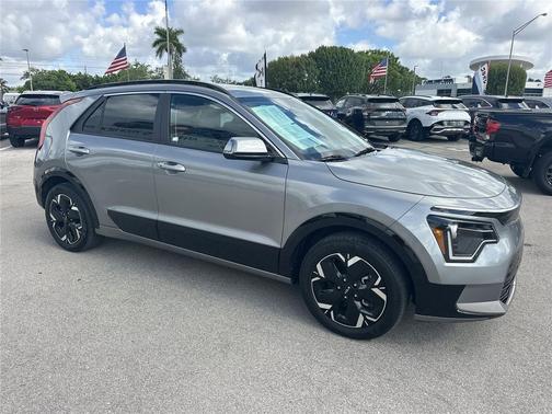 Steel Gray 2024 Kia Niro EV Wind