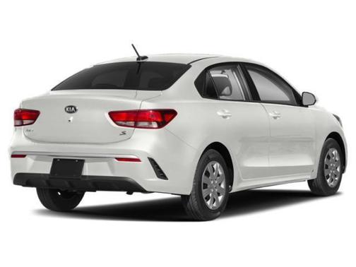 Clear White 2021 Kia Rio S