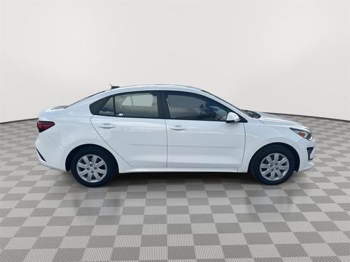 Clear White 2021 Kia Rio S