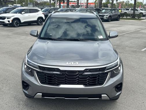 Steel Gray 2026 Kia Seltos EX