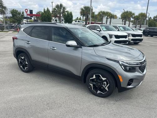 Steel Gray 2026 Kia Seltos EX