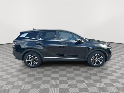 Ebony Black 2025 Kia Sportage EX