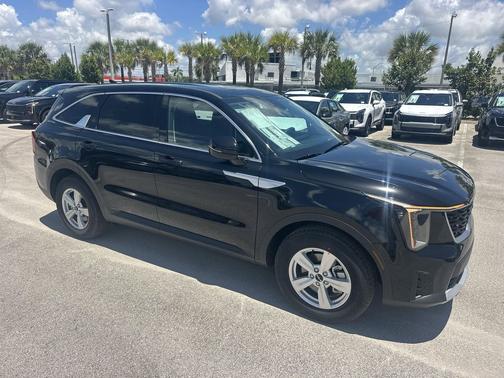 Ebony Black 2026 Kia Sorento LX