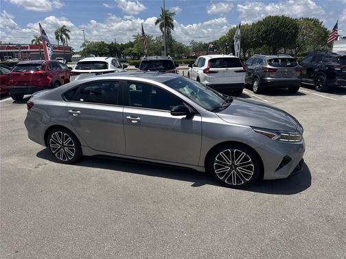 Steel Gray 2023 Kia Forte GT