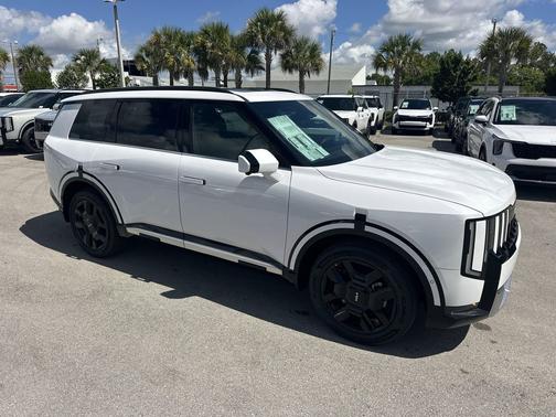 Glacial White Pearl 2027 Kia Telluride Hybrid SX