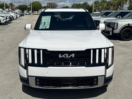 Glacial White Pearl 2027 Kia Telluride Hybrid SX