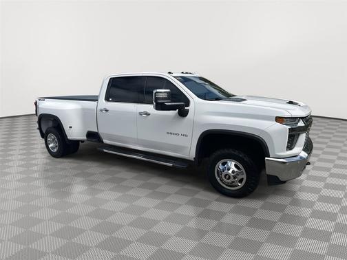 Summit White 2020 Chevrolet Silverado 3500 LTZ