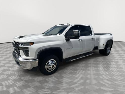 Summit White 2020 Chevrolet Silverado 3500 LTZ