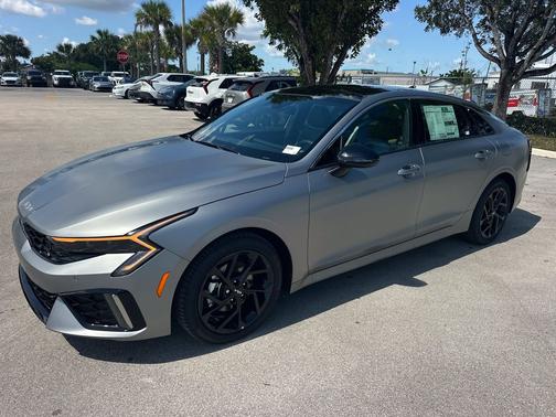 Steel Matte Gray 2026 Kia K5 GT-Line FWD