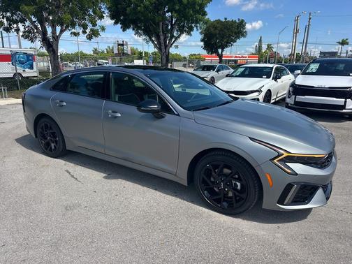 Steel Matte Gray 2026 Kia K5 GT-Line FWD