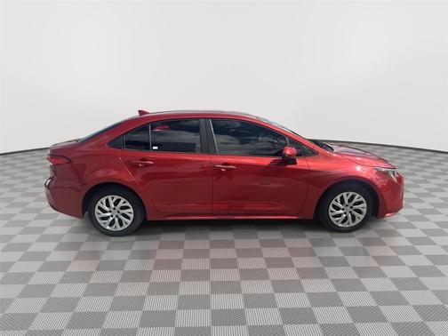 Barcelona Red Metallic 2020 Toyota Corolla LE