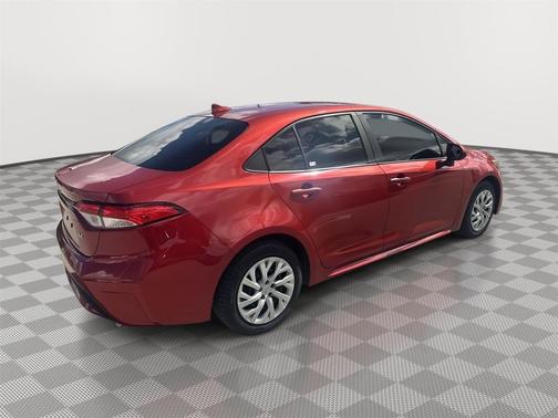 Barcelona Red Metallic 2020 Toyota Corolla LE