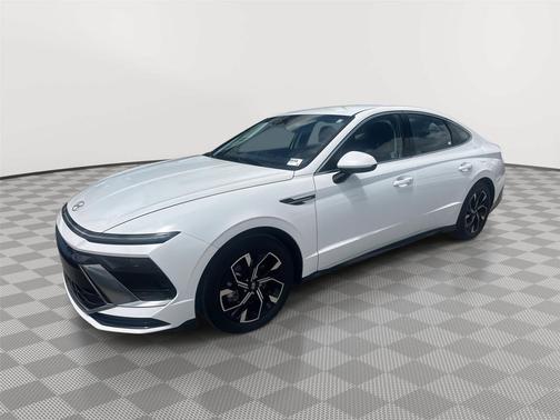 Serenity White 2024 Hyundai SONATA SEL