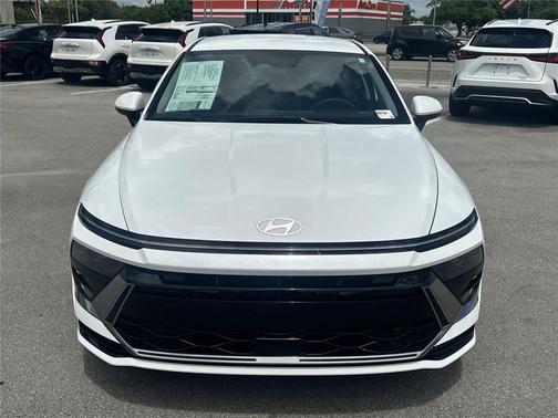 Serenity White 2024 Hyundai SONATA SEL