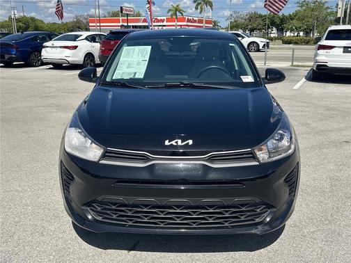 Aurora Black 2023 Kia Rio S