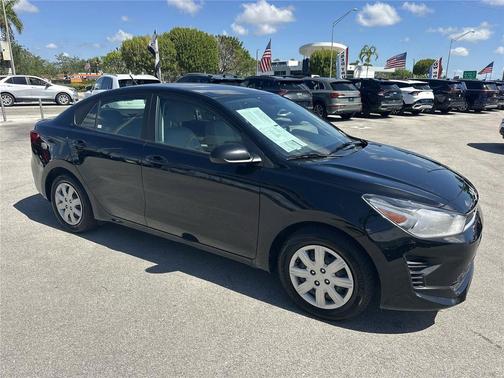 Aurora Black 2023 Kia Rio S