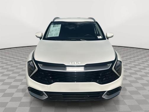 Snow White Pearl 2023 Kia Sportage Hybrid EX