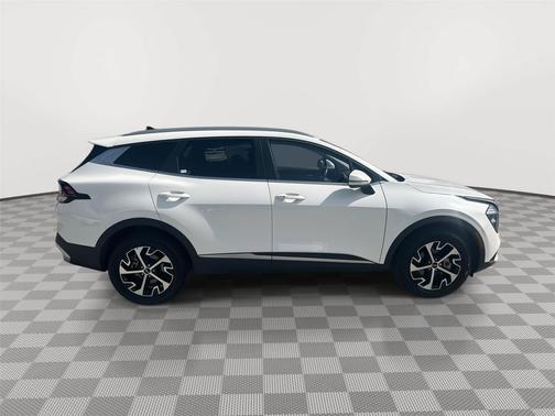 Snow White Pearl 2023 Kia Sportage Hybrid EX