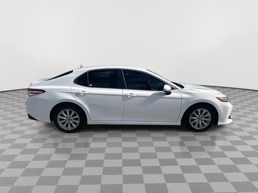 Super White 2019 Toyota Camry LE